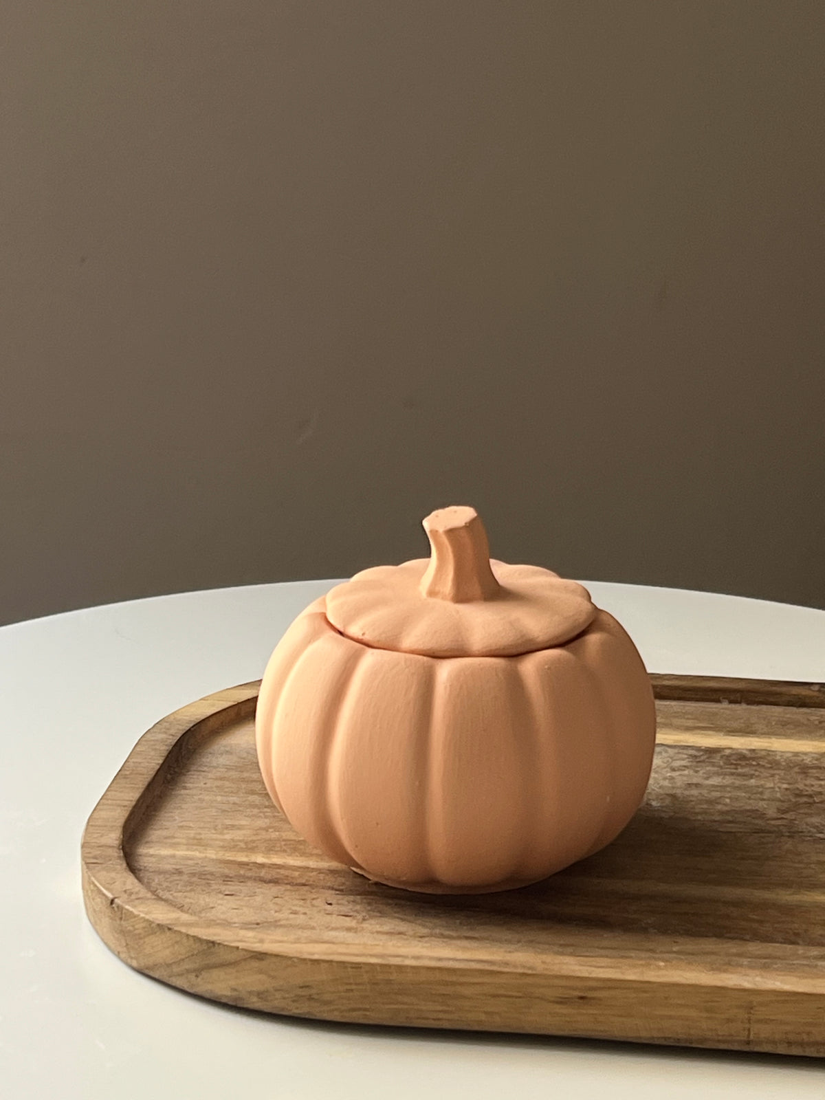 Concrete Pumpkin