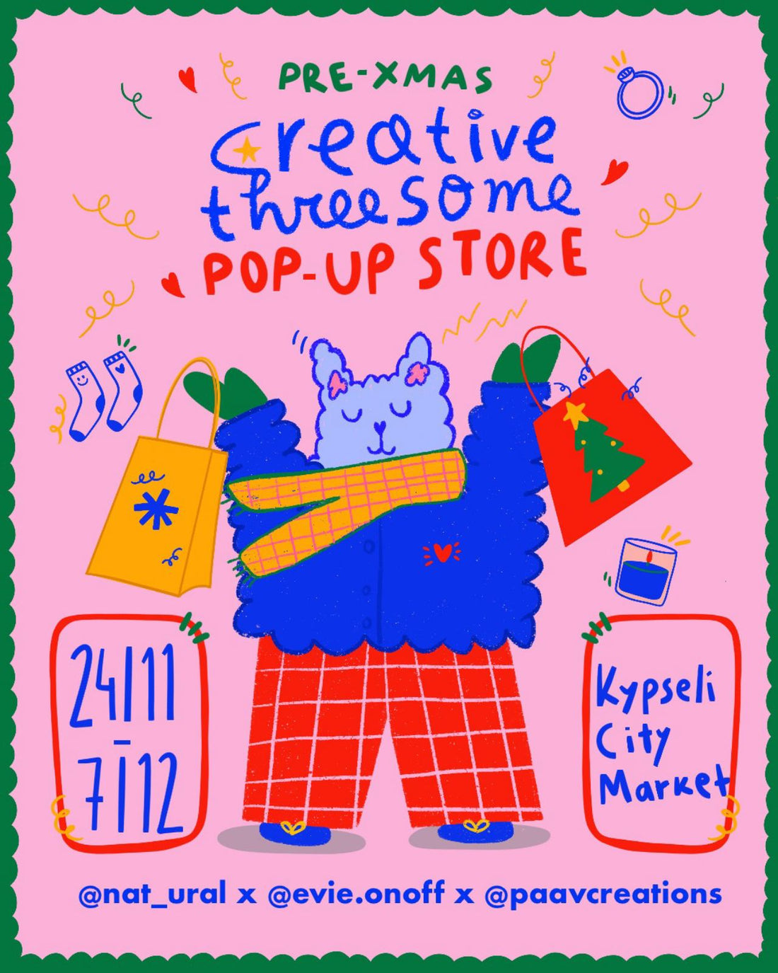 Creative Threesome Pop-Up Store