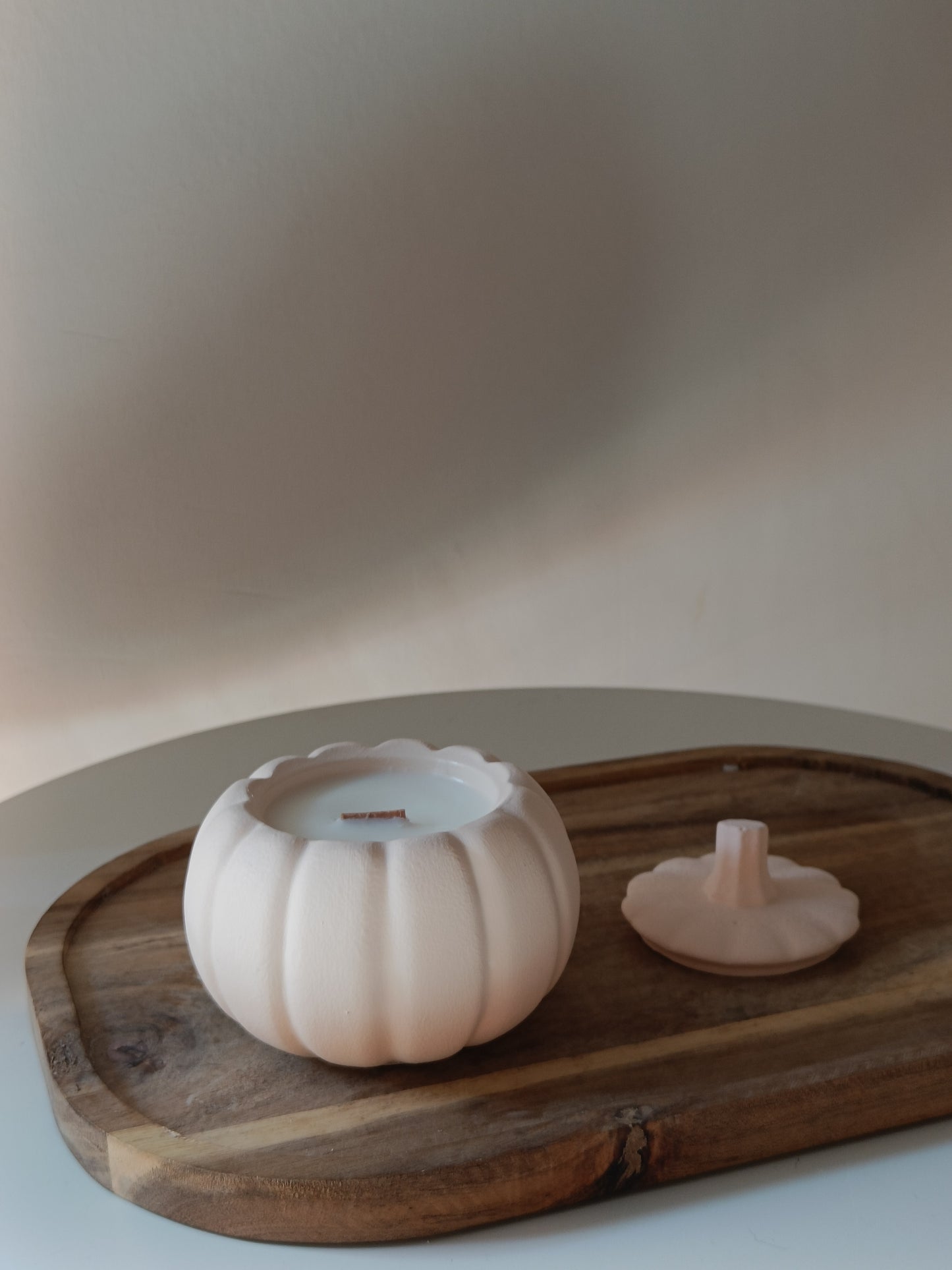 Concrete Pumpkin Soy Candle