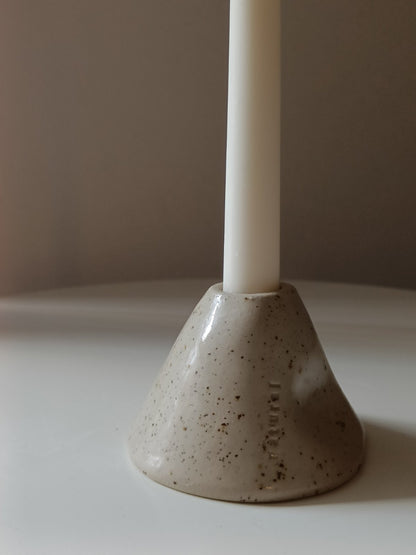 Ceramic Candle Holder Dubble Use
