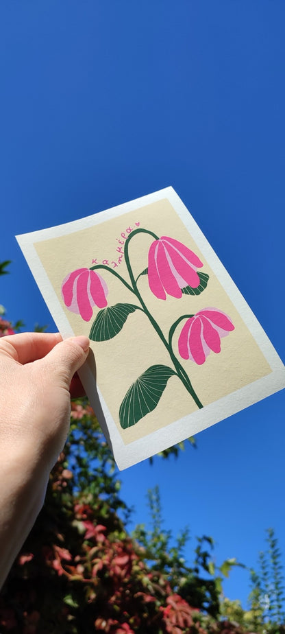 The Good Morning project - "Pink Flowers"