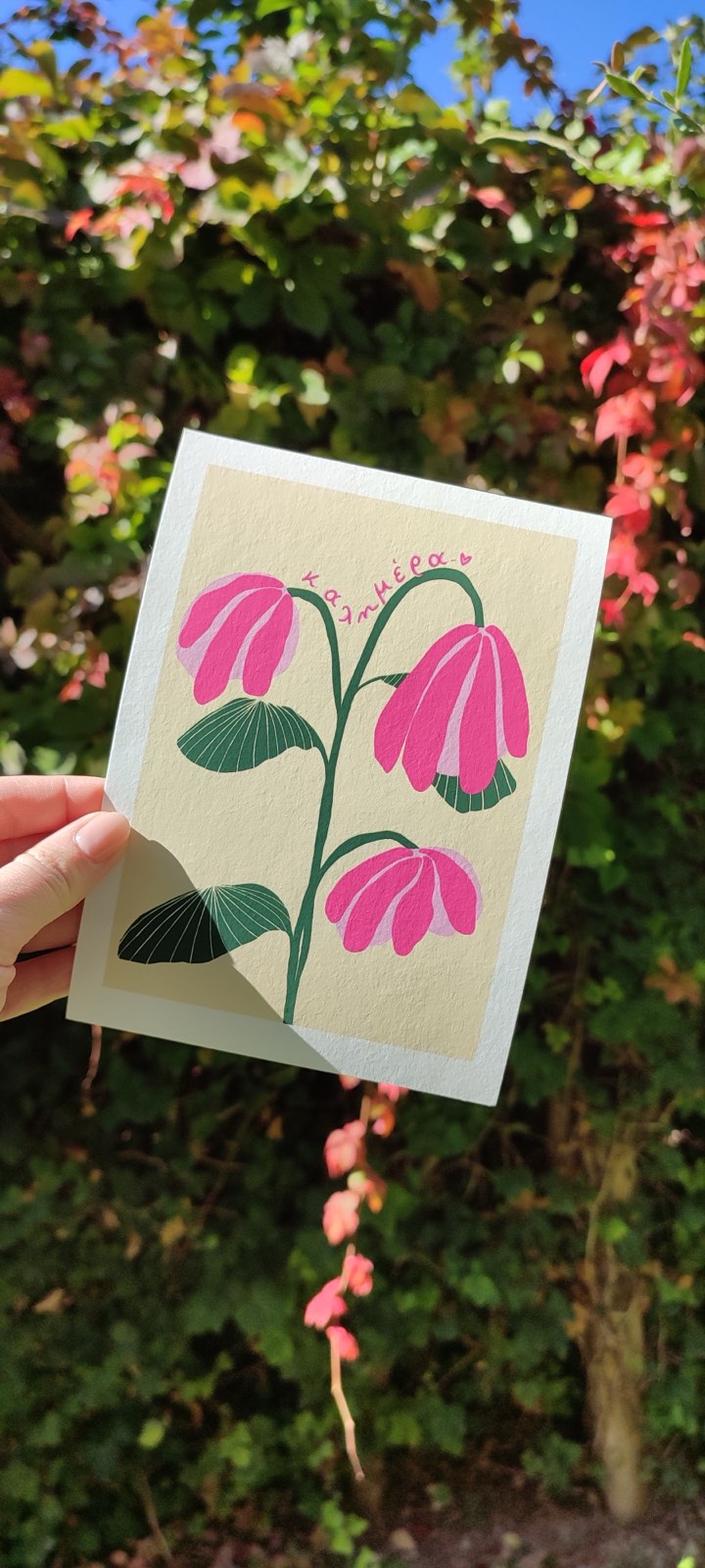 The Good Morning project - "Pink Flowers"