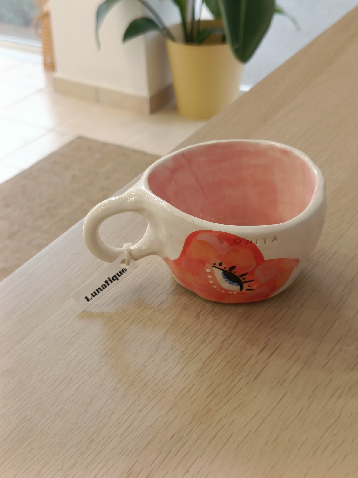 Ceramic double cappucino