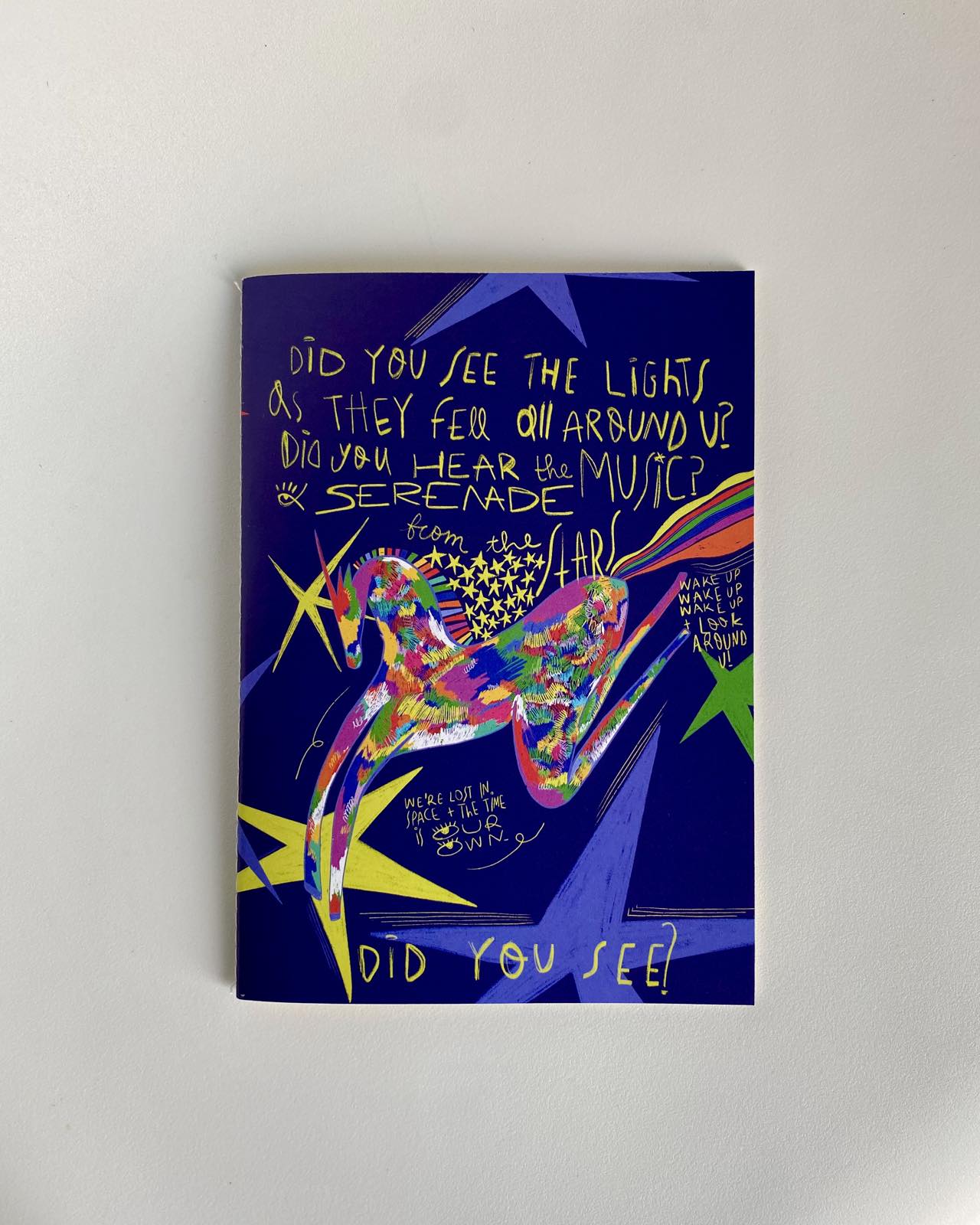 “Serenade From the Stars” - A Cosmic Notebook for Dreamy Minds!