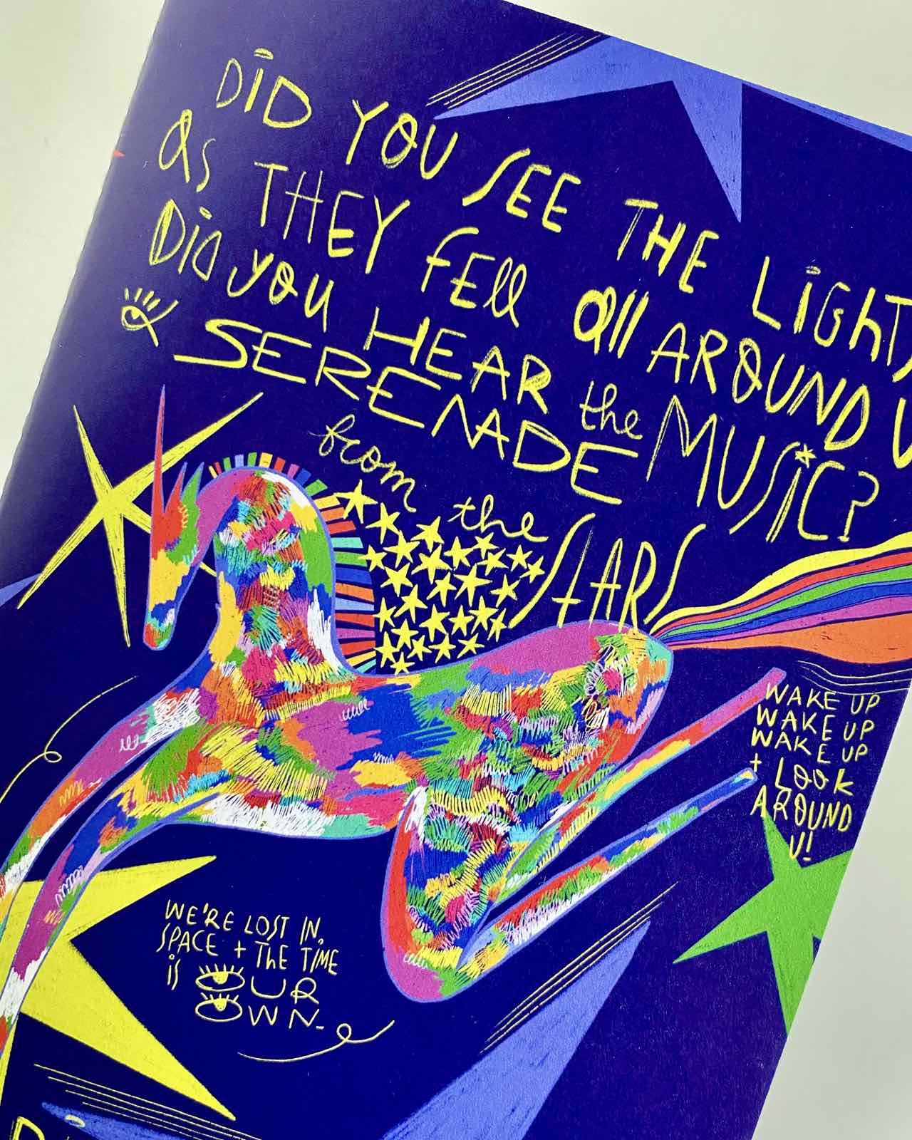 “Serenade From the Stars” - A Cosmic Notebook for Dreamy Minds!