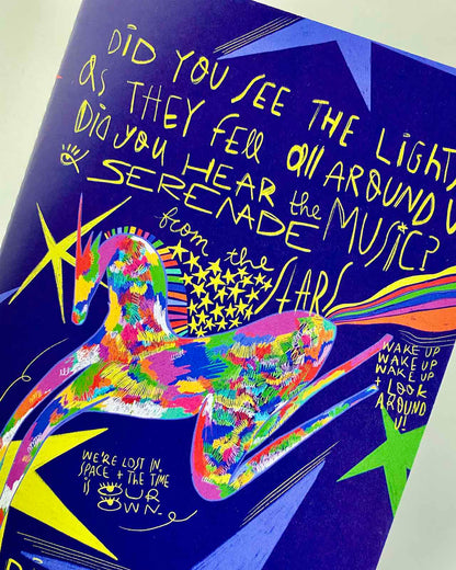 “Serenade From the Stars” - A Cosmic Notebook for Dreamy Minds!