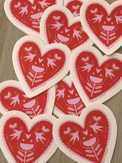 «Σ’ αγαπώ μέχρι τον ουρανό» - Sticker