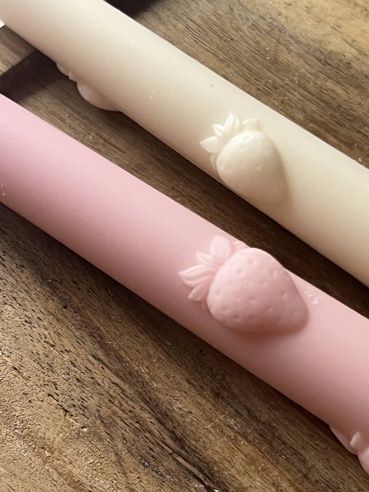 Strawberry Easter Candle