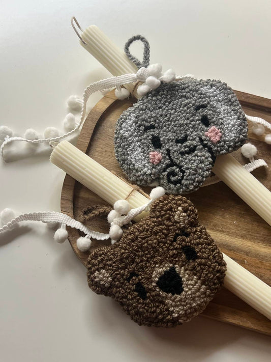 Animals Easter Candle