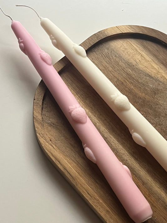 Strawberry Easter Candle