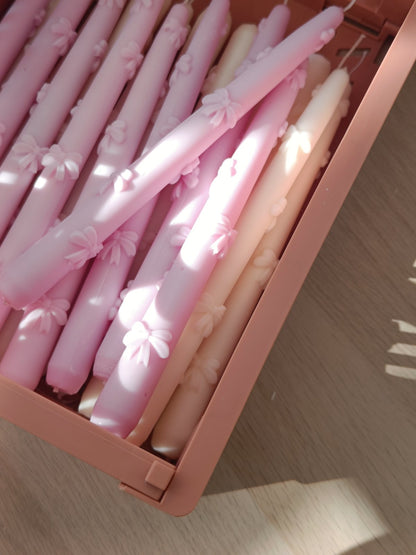 Bow Easter Candle
