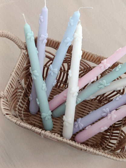 Bow Easter Candle