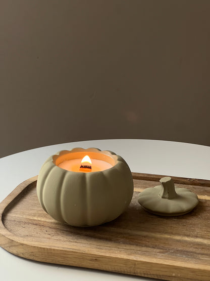 Concrete Pumpkin