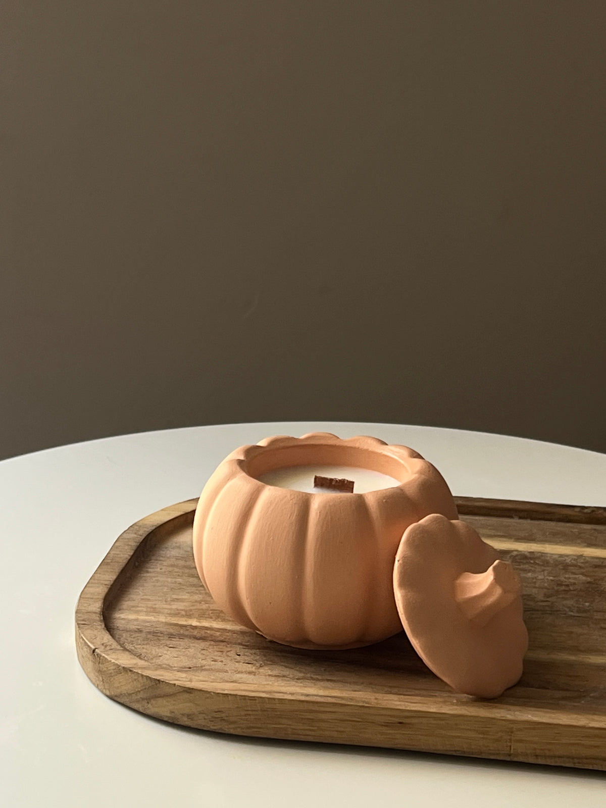 Concrete Pumpkin